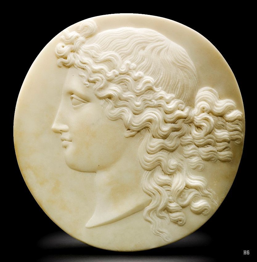 Ceres. 19th.century. Maria Elisa Pistrucci. British. 1824-1881. marble.
http://hadrian6.tumblr.com