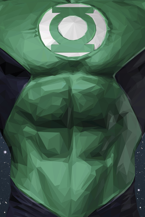 JLA Triangle Heroes - Green Lantern