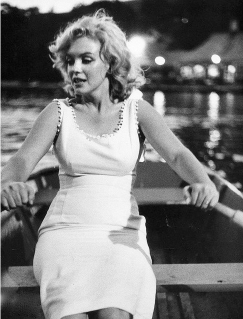 Marilyn photographed by Sam Shaw, 1957.