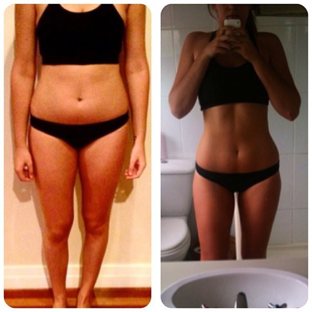 Skinny Me Tea Before and After