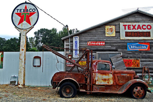 Texaco Wrecker by Edmund Garman on Flickr.