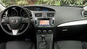 2013 Mazda3 interior
