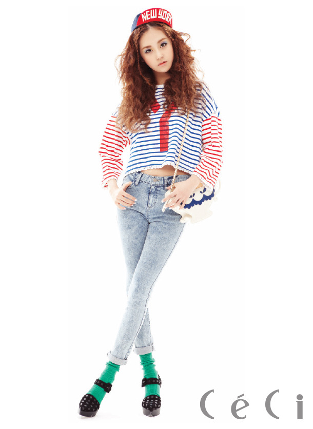 4Minute Ga Yoon - Ceci Magazine March Issue &#8216;13