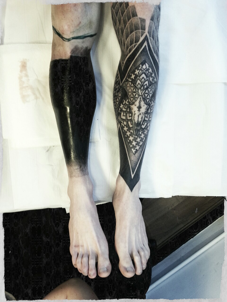 Blacked tattoo
