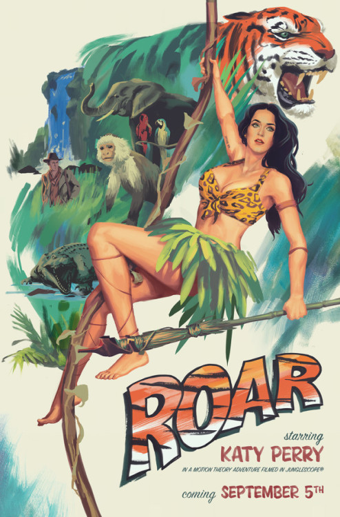 iheartkatyperry:
Roar music video out September 5th!