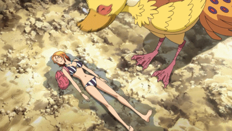 strong world one piece gif
