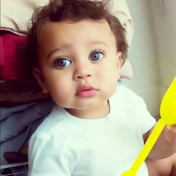 Mixed Baby Boys with Blue Eyes