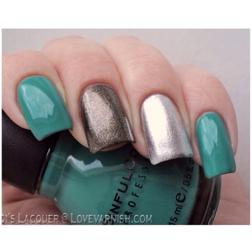 Featured last Monday on www.lovevarnish.com: A minty skittlette!...