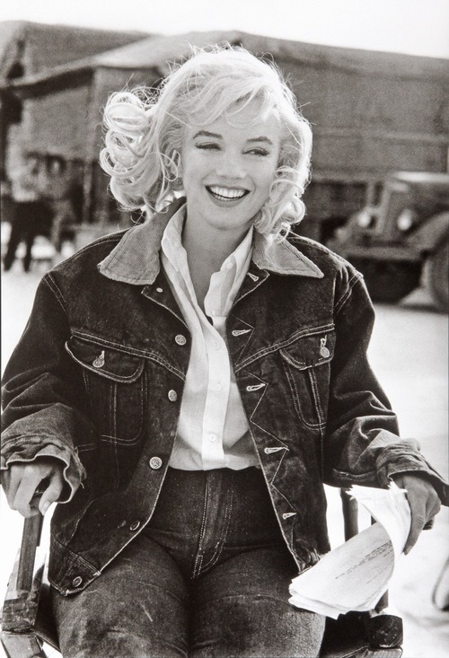 Marilyn photographed in The Misfits by Eve Arnold, 1960.