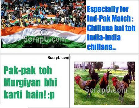 Pak Pak to Murgiyan bhi chillati hai - Team-India pictures