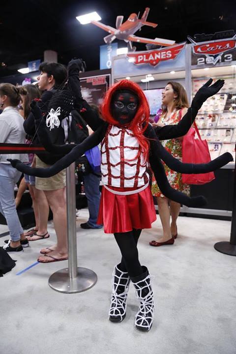 A nice Webarella costume from the SDCC