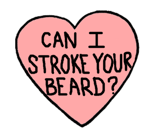 beard Valentine Valentine's Day beards conversation heart candy ...