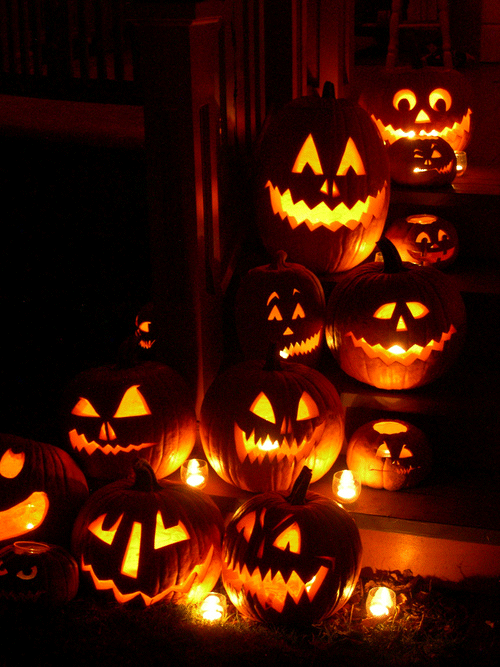 gif horror Halloween pumpkin october pumpkins jack o lantern 