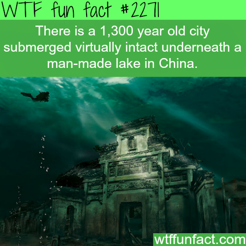 underwater city - WTF fun facts