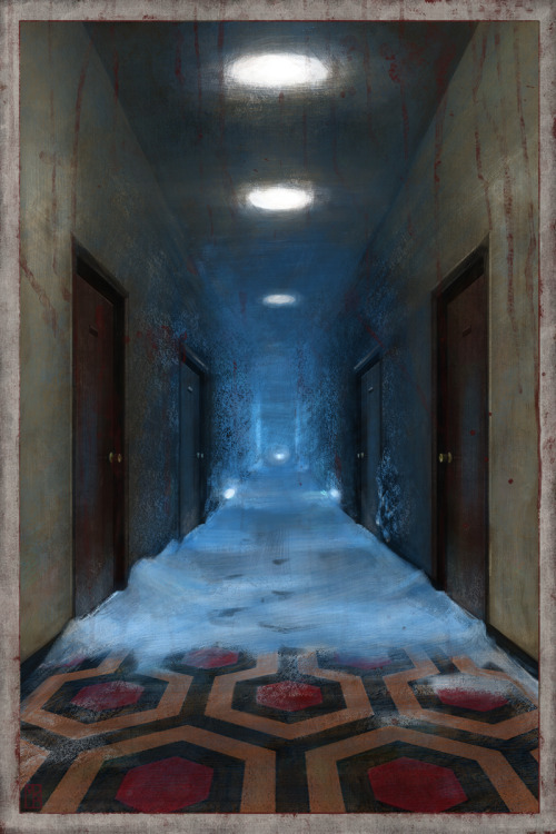 "The Overlook Hotel" by Matthew Rabalais
24” x 36” giclée print - Edition of 15 - $60
My &#8216;The Shining&#8217; inspired piece for Hero Complex Gallery's &#8220;King for a Day&#8221; show, opening March 21st, which will feature artwork inspired by the stories of Stephen King.