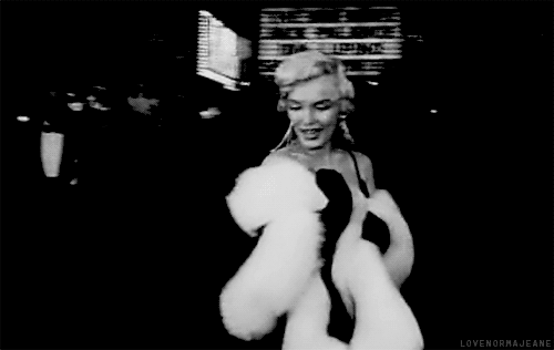 Marilyn Monroe at the premiere of ‘The Rose Tattoo’, 1955
