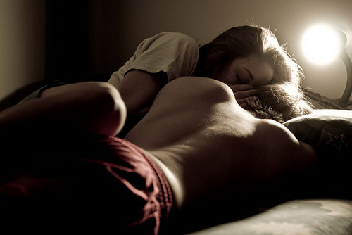 Love Couple Girl Sleep Kiss Cuddling Boy Together Iwanna
