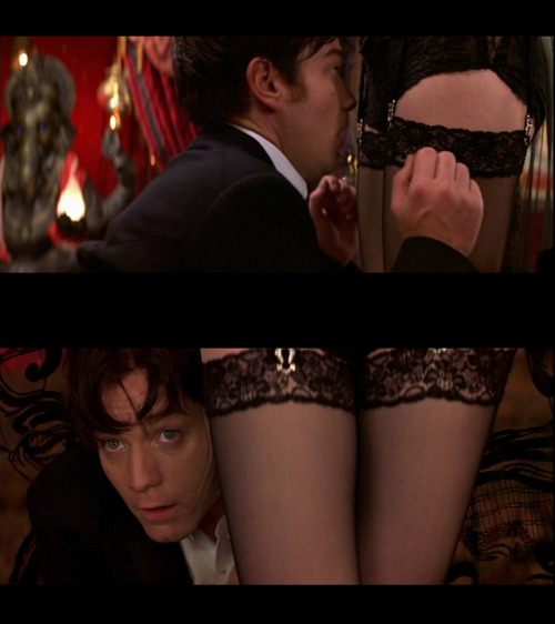 bohemea Ewan McGregor and Nicole Kidman's legs Moulin Rouge 2001