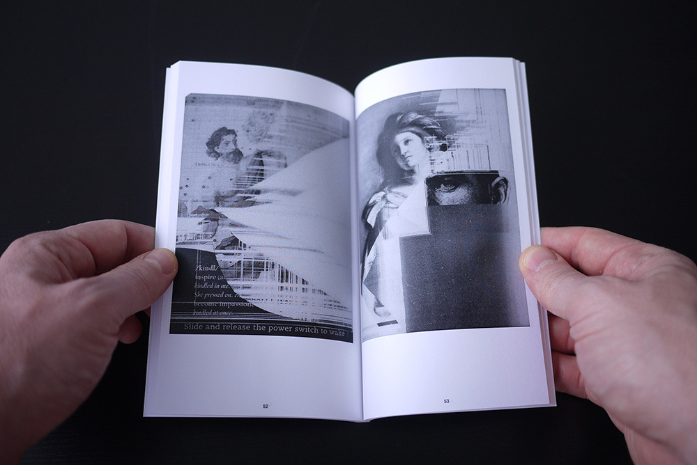 Lorusso, Silvio and Sebastian Schmieg. 56 Broken Kindle Screens.
Print-on-demand, 2012, 78 pages.