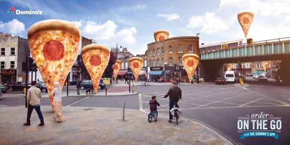 (via Domino’s Pizza: Street | Ads of the World™)