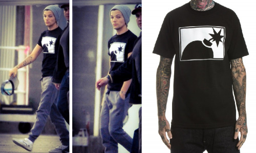 Louis wore this t shirt while out in Australia today (7th October 2013)
The Hundreds - $28