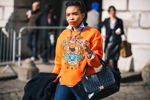 Pop your collar out and make a roaring statement with a bright animal jumper! 