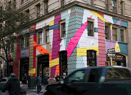 
Denim &amp; Supply Ralph Lauren
View the Art Wall Project at our New York store at 99 University Place where street artist Hellbent transformed the façade. 
Learn more