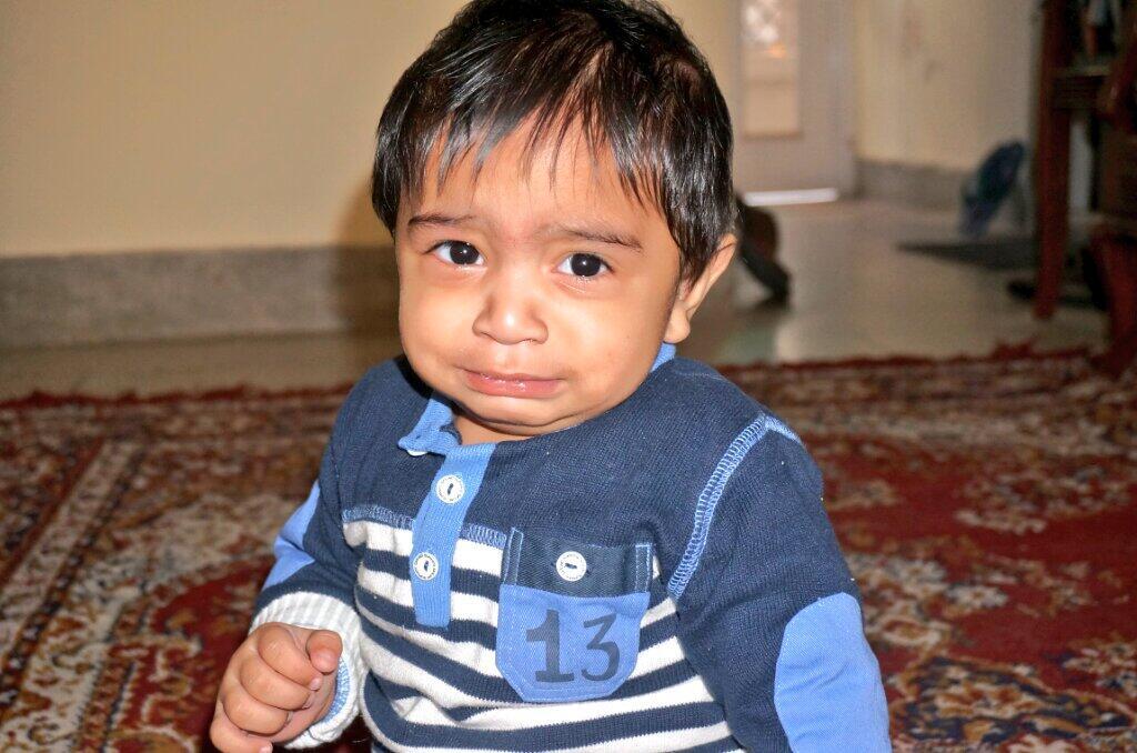 "I did not let him eat the tag on his shoe."<br />
Submitted By: Mariyam S.<br />
Location: Pakistan