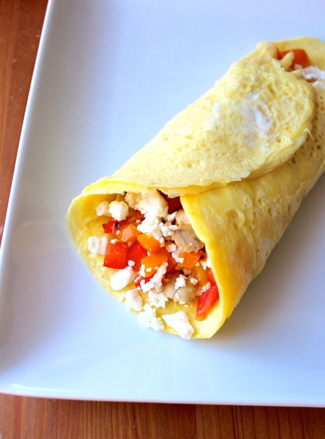 how to make an after workout low calorie omelette