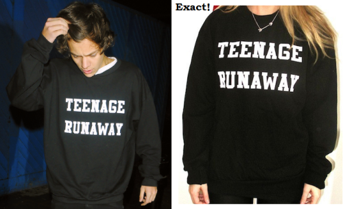 Harry Styles&#8217; Teenage Runaway Sweater
London Loves LA - £32