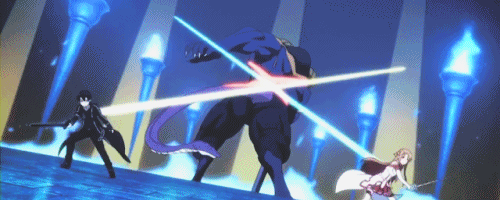 Yuuki Asuna Sword Art Online GIF