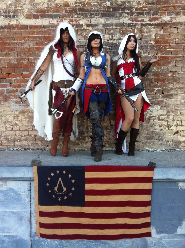 Assassins Creed Gals - Lindsay Elyse, Jessica Nigri, &amp; Angelica Danger Dawn