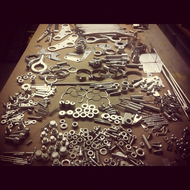 BMW R75/5 cad plated parts. The slow realization that I may not recall ...