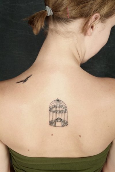 withoutmelissa: When I wanted a birdcage tattoo, I had a really hard time 