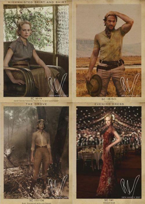Nicole Kidman & Hugh Jackman, Australia's costumes photoshoot (immagini via 