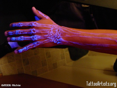 I had no idea UV tattoos existed.
