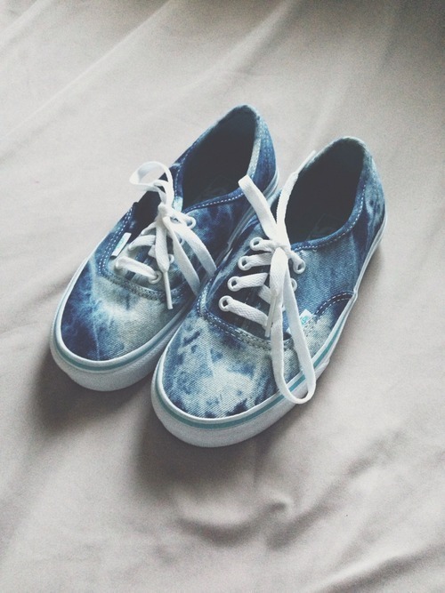 vans shoes for girl blue