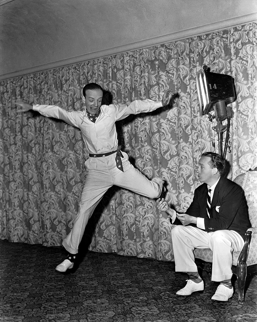 Fred Astaire and Bing Crosby