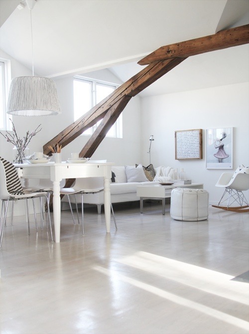 myidealhome:


white &amp; wood

