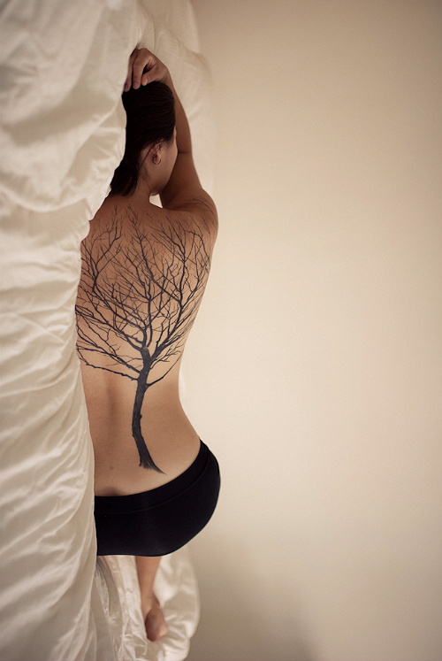 Girls With Back Tattoos Tumblr