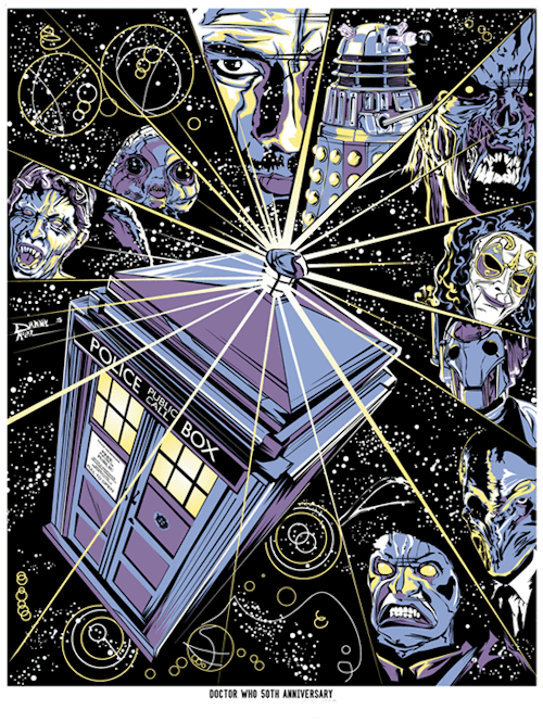 Doctor Who 50th Anniversary by Danny Miller