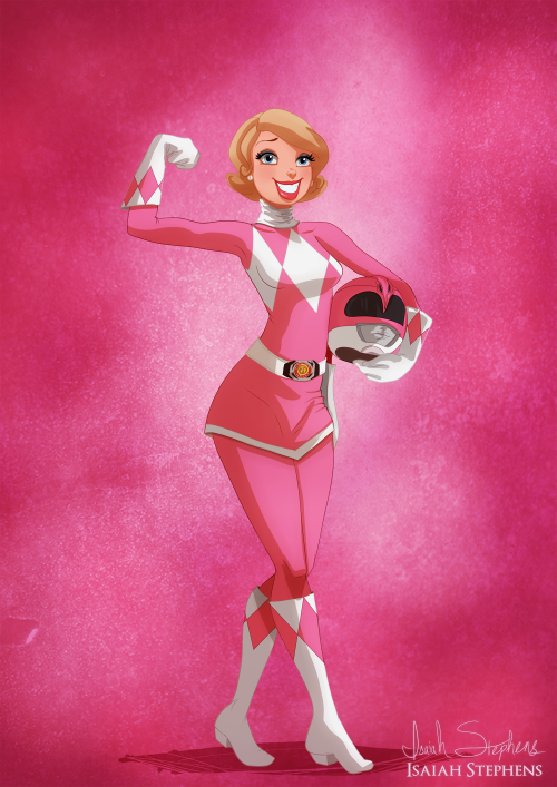 Charlotte La Bouff as The Pink Ranger