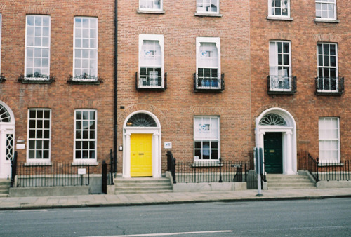 Beautiful windows in Dublin, Ireland