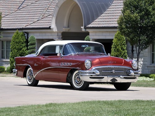 carsontheroad:

Buick super riviera hardtop coupe 1955
