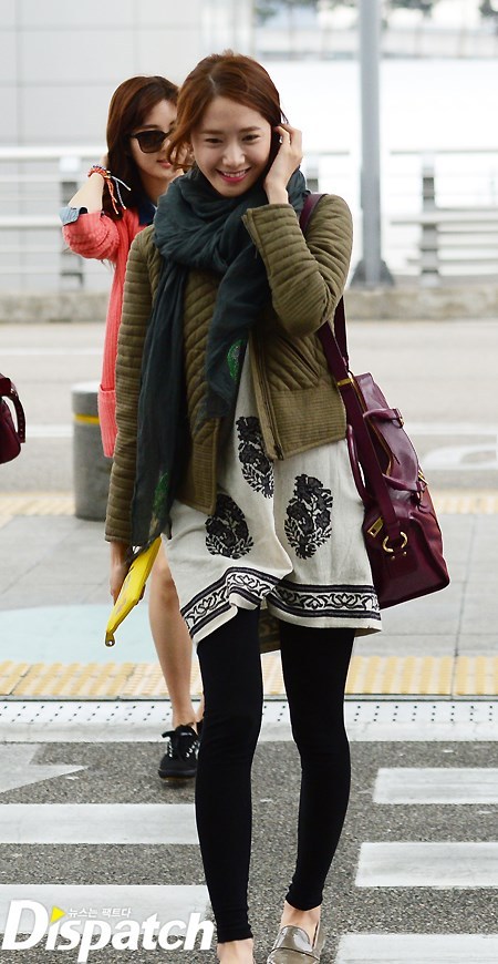 [130408] Yoona at Incheon airport by Press