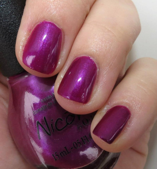 
Selena Gomez&#8217; &#8220;Pretty in Plum&#8221; from her Nicole by OPI Nail Polish Collection!
