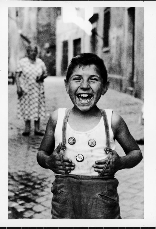 life:

Pure joy: a laughing boy on the street in Trastavere, Italy in 1958.  (Photo: Carlo Bavagnoli—Time & Life Pictures/Getty Images)

