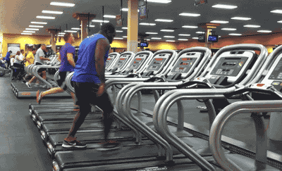 Treadmill Dance - YouTube