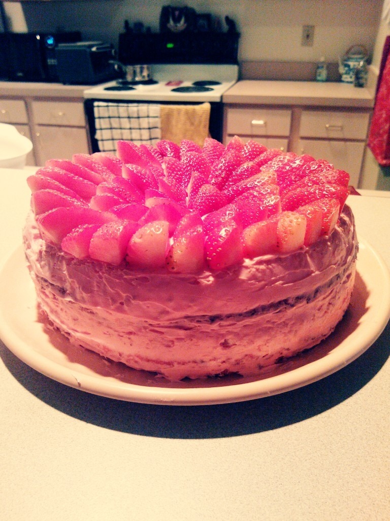 Strawberry Layered Angel Food Cake
Recipe coming up!