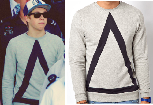 Niall&#8217;s Triangle Sweater is still available!
Asos - £25
